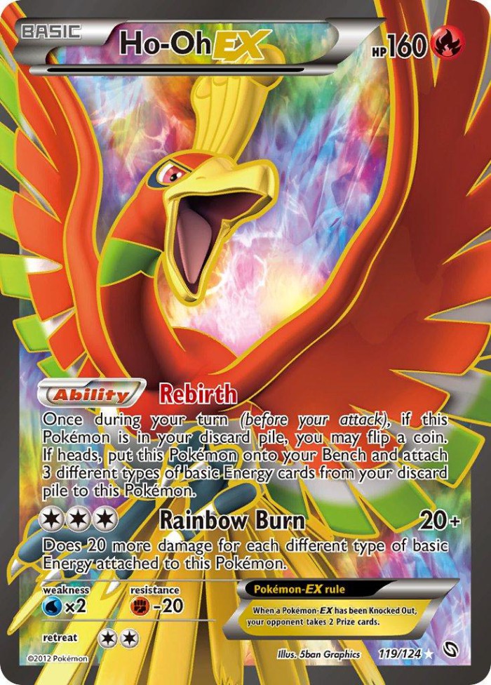 Carte Pokémon: Ho-Oh EX [Ho-Oh EX]