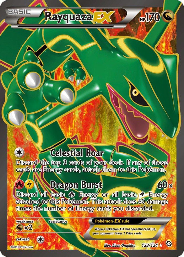 Carte Pokémon: Rayquaza EX [Rayquaza EX]