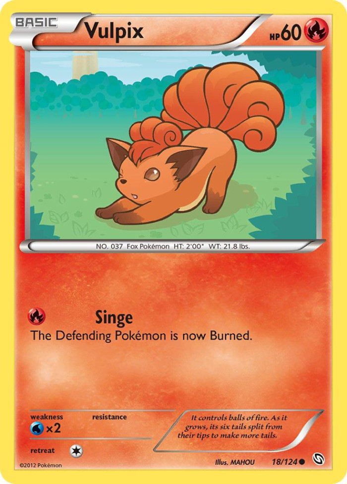 Carte Pokémon: Vulpix [Goupix]