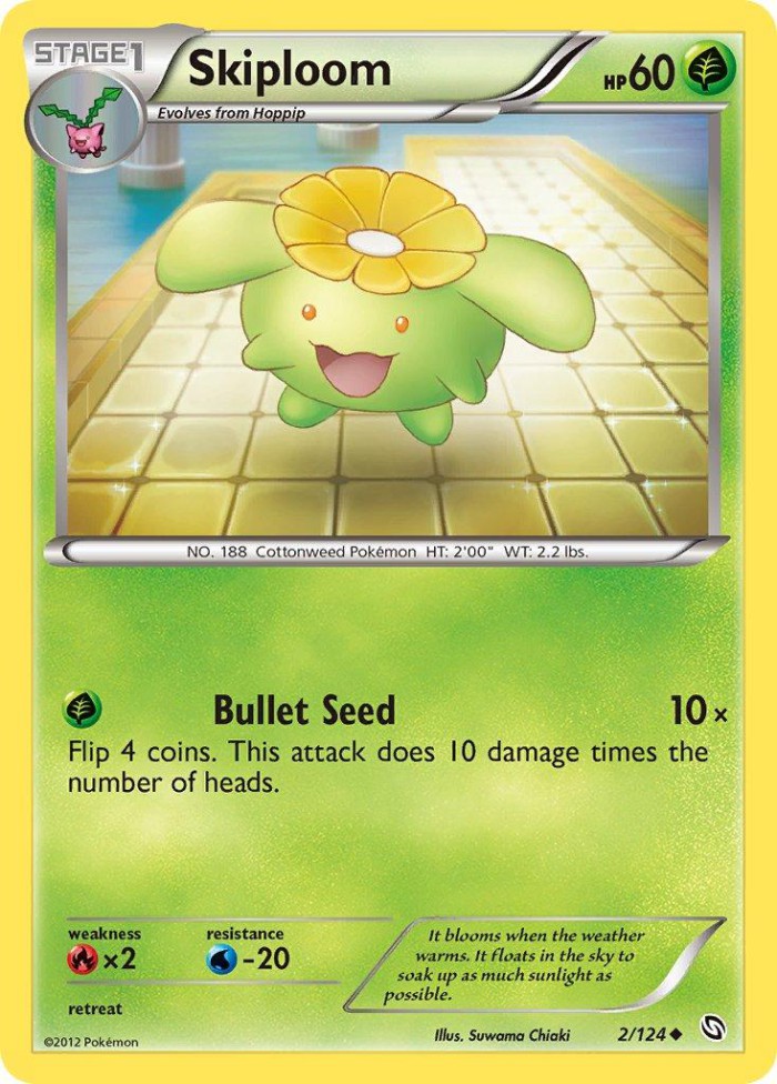 Carte Pokémon: Skiploom [Floravol]