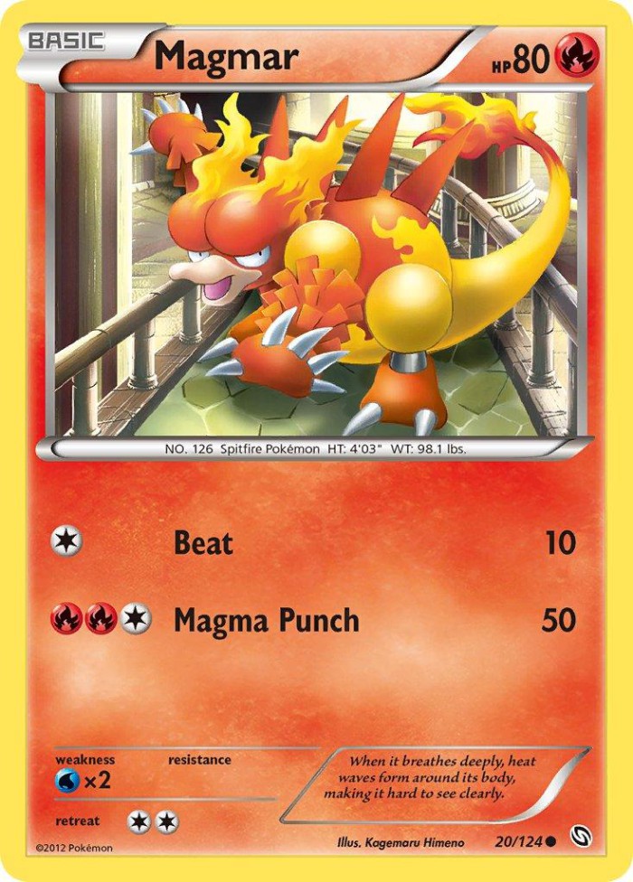 Carte Pokémon: Magmar [Magmar]