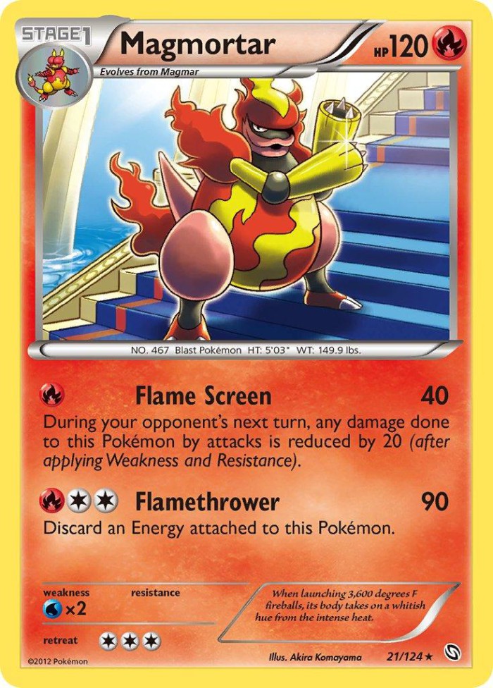 Carte Pokémon: Magmortar [Maganon]