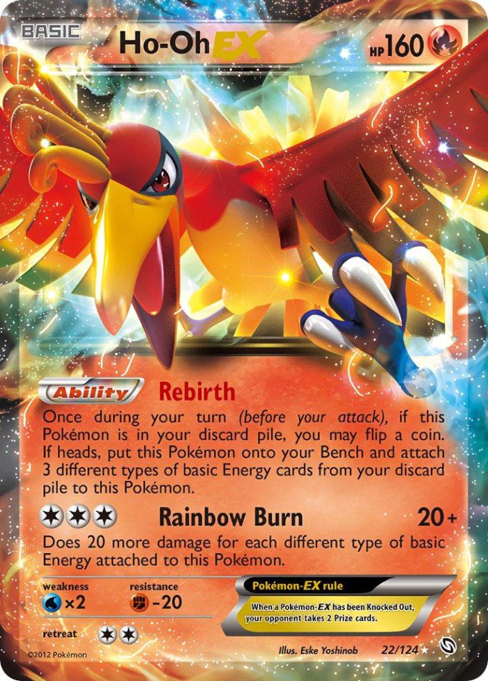 Carte Pokémon: Ho-Oh EX [Ho-Oh EX]