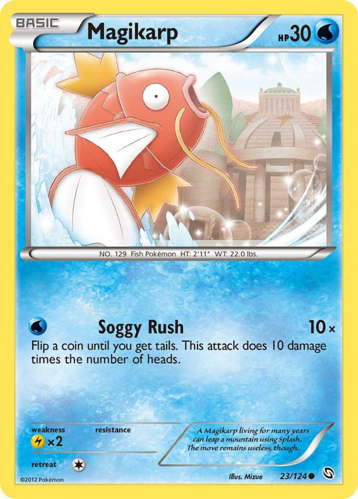 Carte Pokémon: Magikarp [Magicarpe]