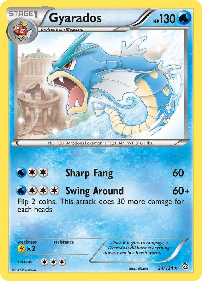 Carte Pokémon: Gyarados [Léviator]