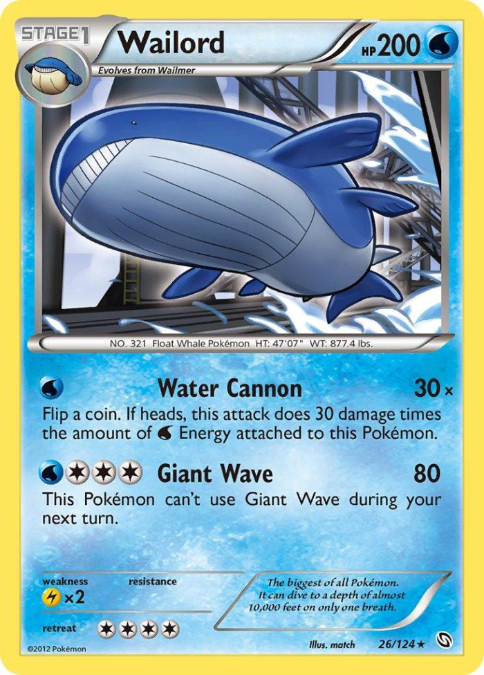 Carte Pokémon: Wailord [Wailord]