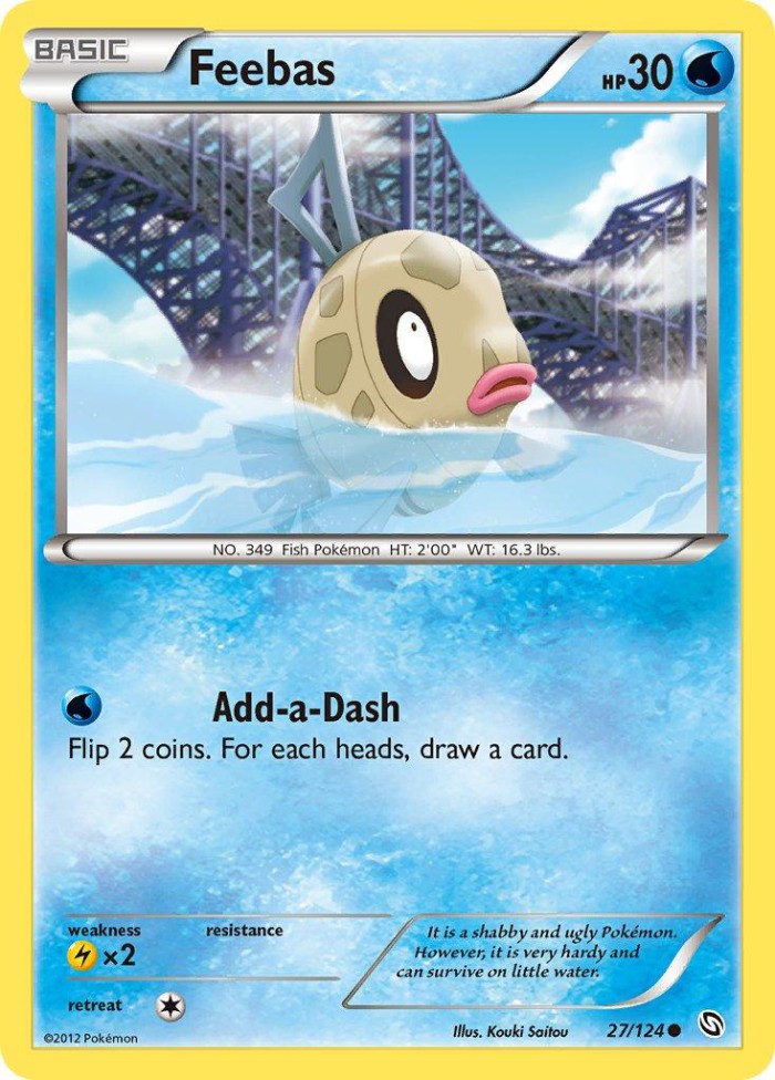 Carte Pokémon: Feebas [Barpau]