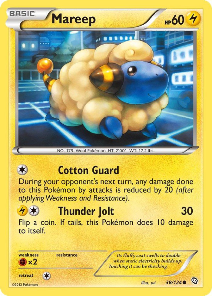 Carte Pokémon: Mareep [Wattouat]