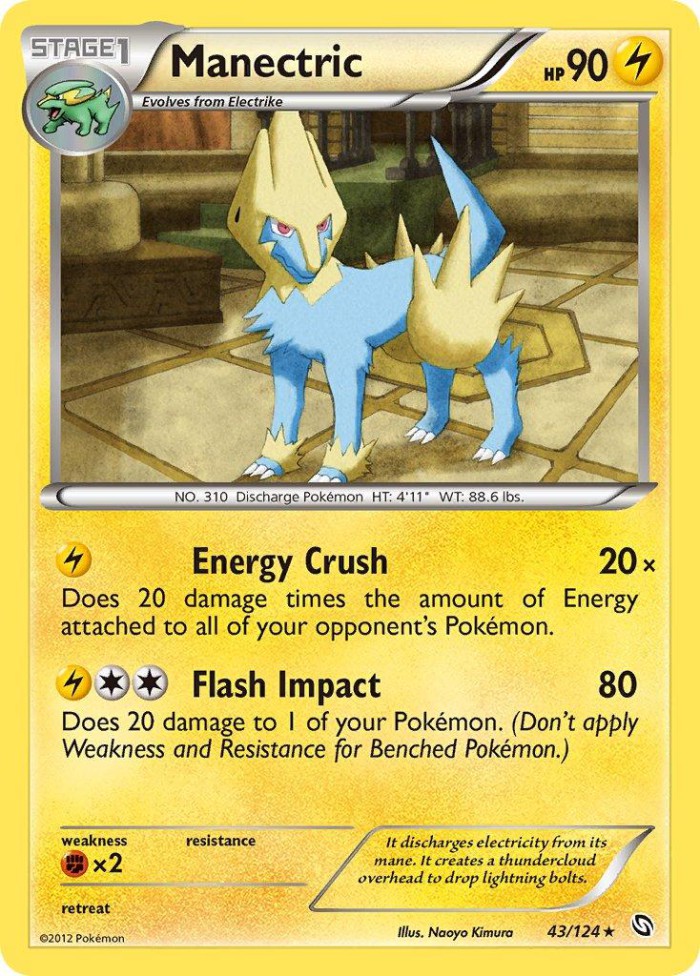 Carte Pokémon: Manectric [Élecsprint]