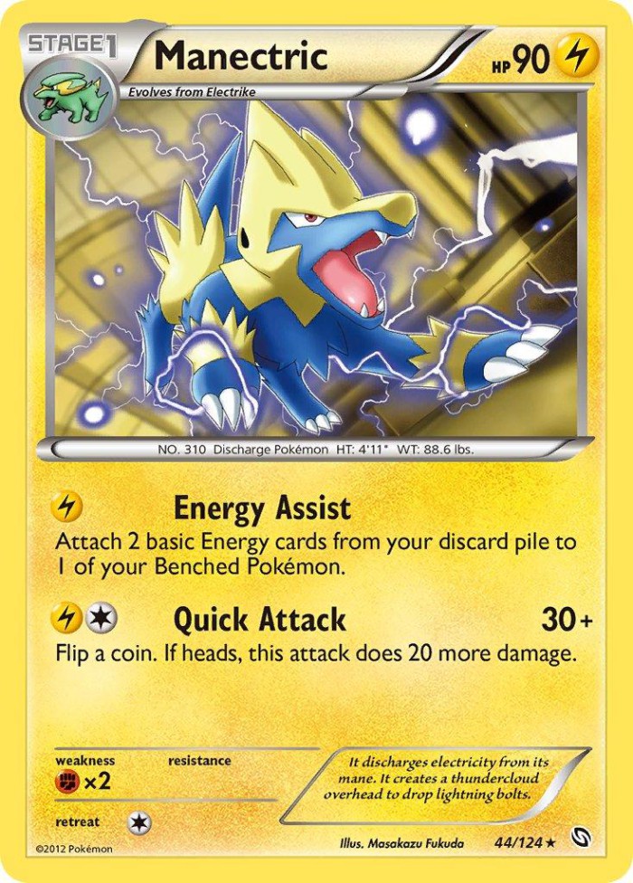 Carte Pokémon: Manectric [Élecsprint]