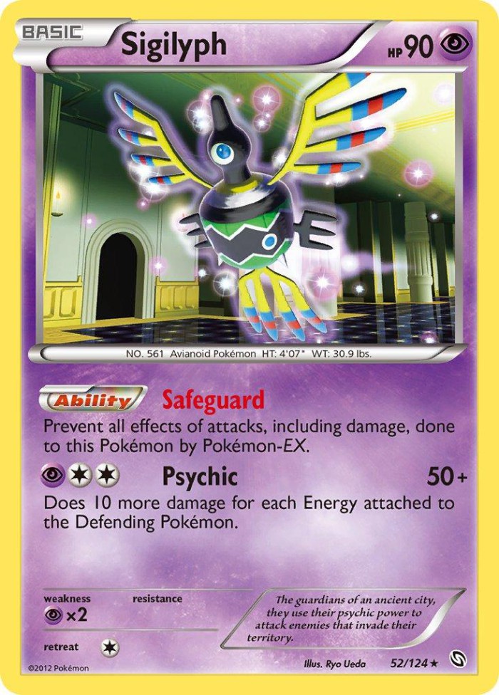 Carte Pokémon: Sigilyph [Cryptéro]