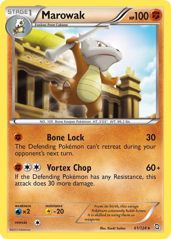 Carte Pokémon: Marowak [Ossatueur]