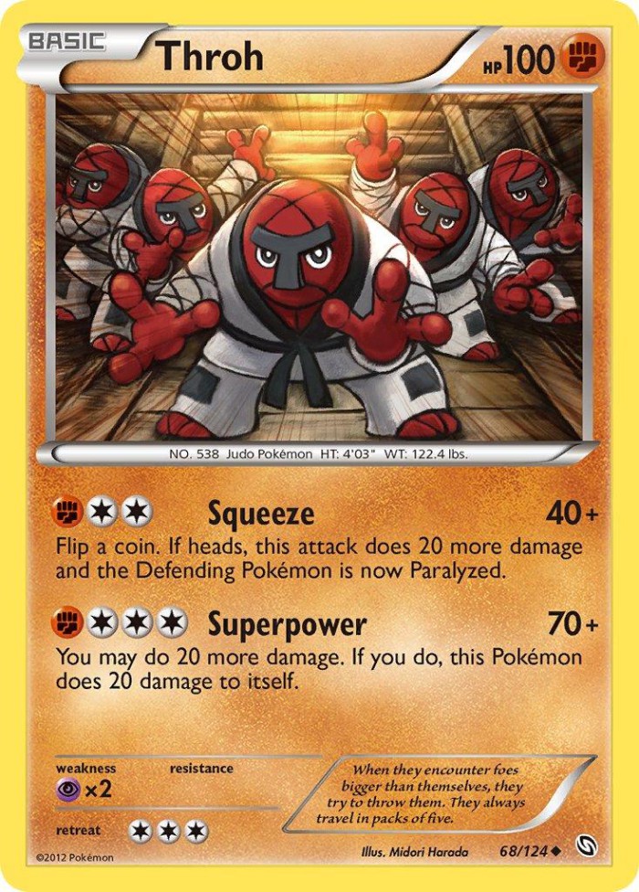 Carte Pokémon: Throh [Judokrak]