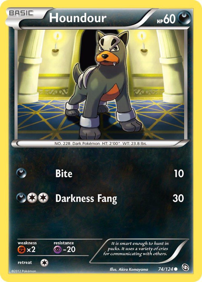 Carte Pokémon: Houndour [Malosse]