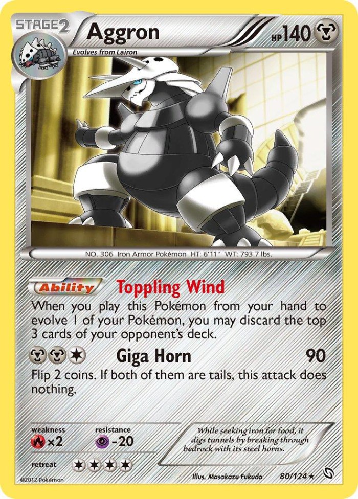 Carte Pokémon: Aggron [Galeking]