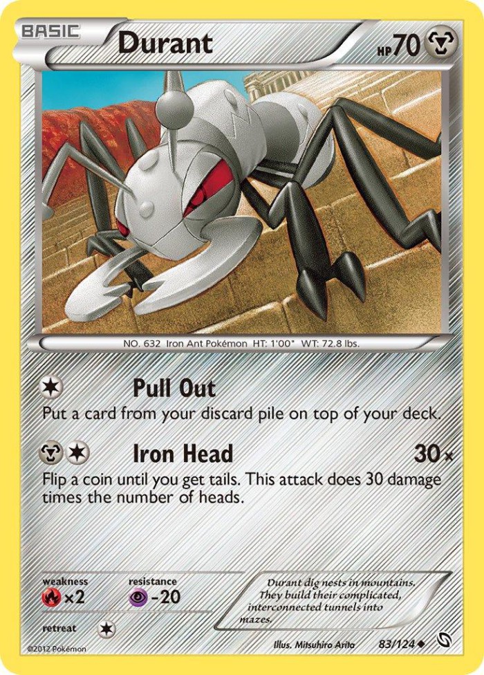 Carte Pokémon: Durant [Fermite]