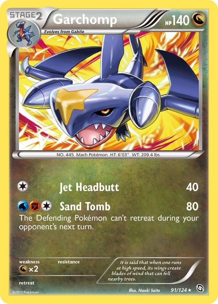 Carte Pokémon: Garchomp [Carchacrok]