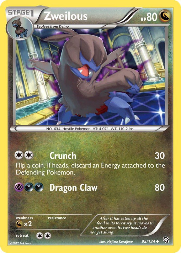 Carte Pokémon: Zweilous [Diamat]