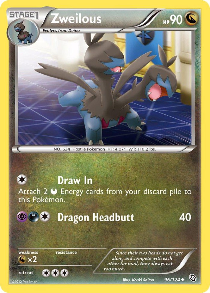 Carte Pokémon: Zweilous [Diamat]