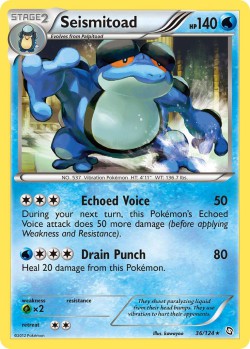 Carte Pokémon: Seismitoad