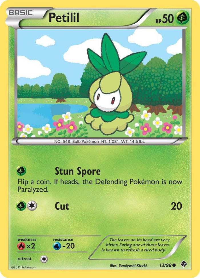 Carte Pokémon: Petilil [Chlorobule]