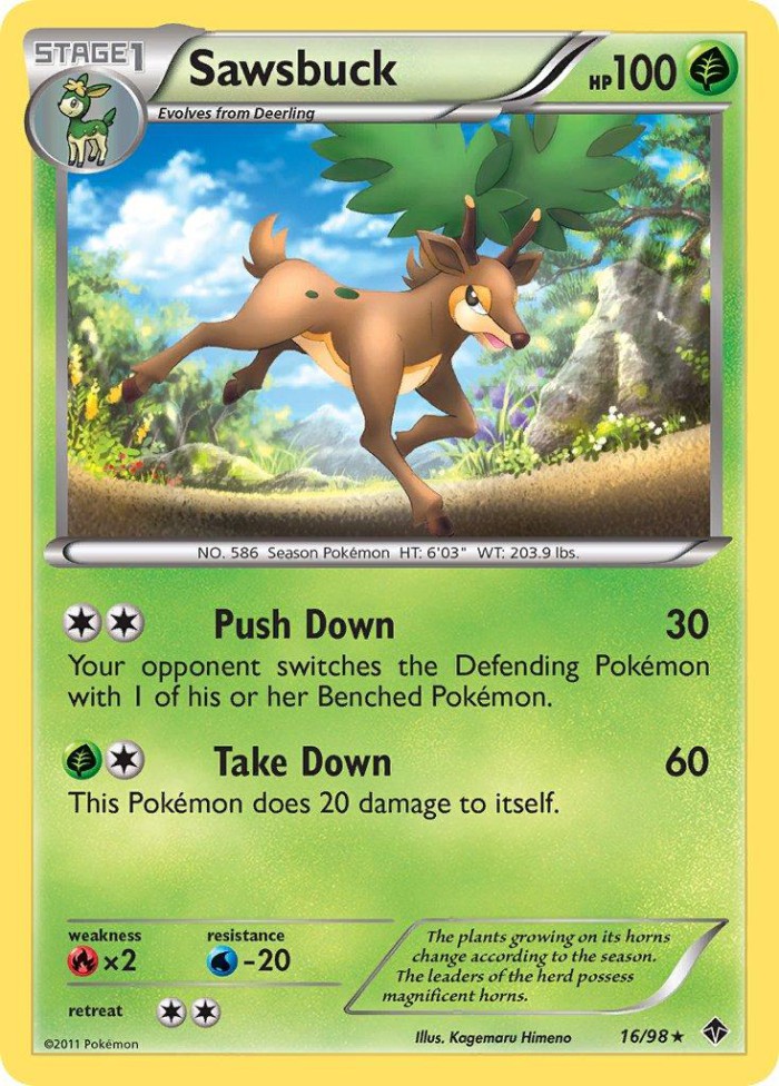 Carte Pokémon: Sawsbuck [Haydaim]