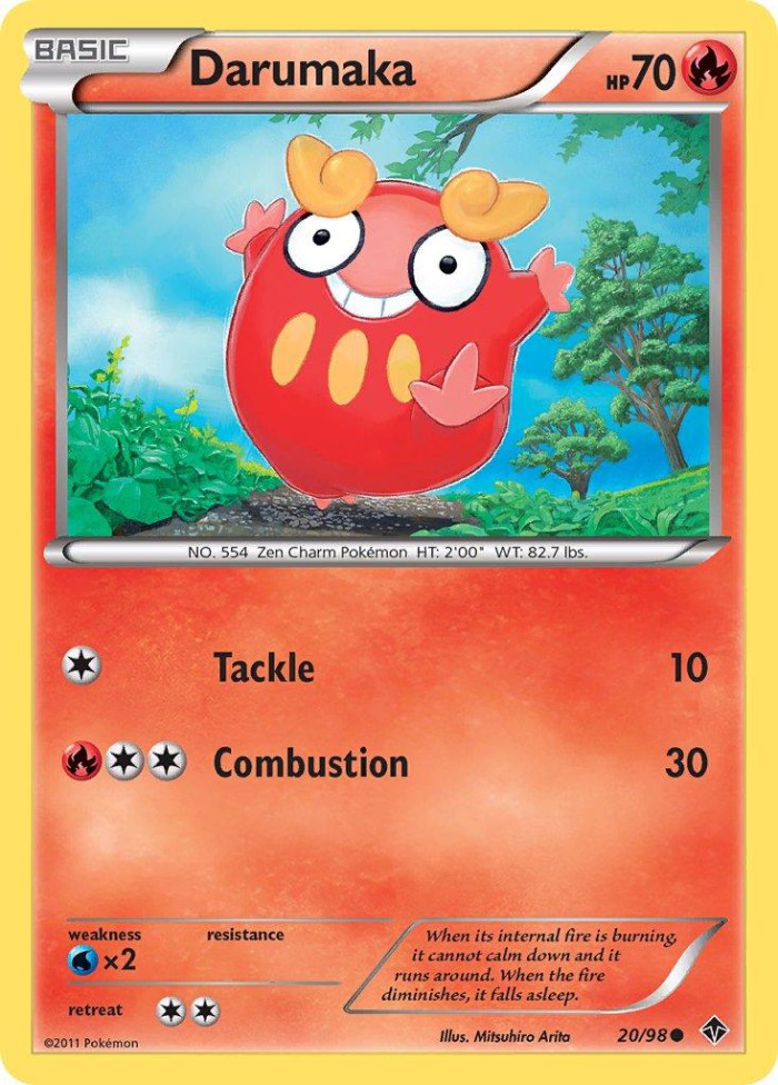 Carte Pokémon: Darumaka [Darumarond]