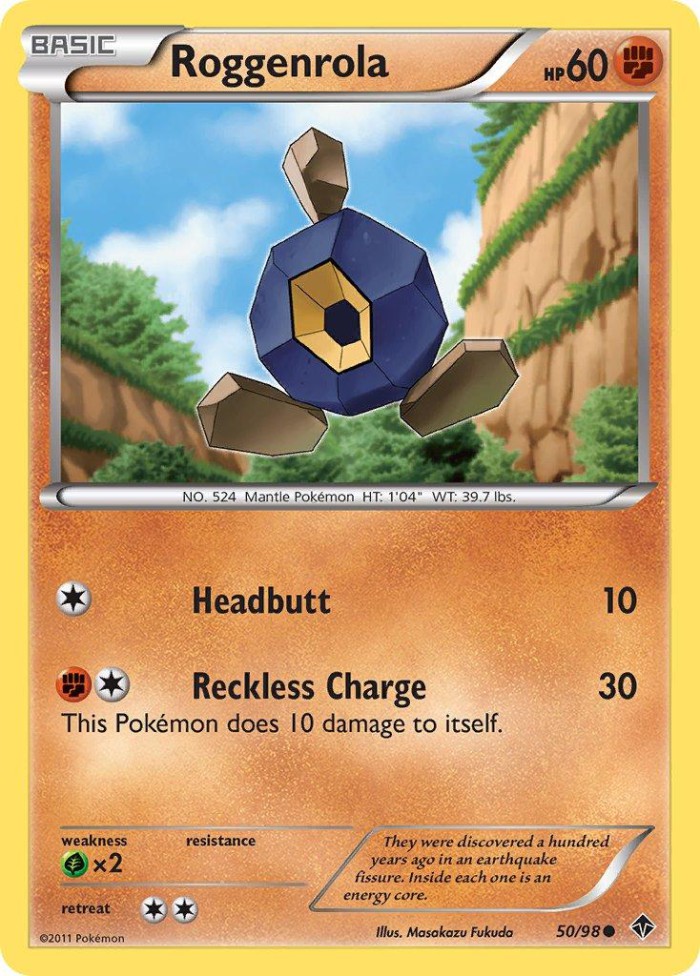 Carte Pokémon: Roggenrola [Nodulithe]