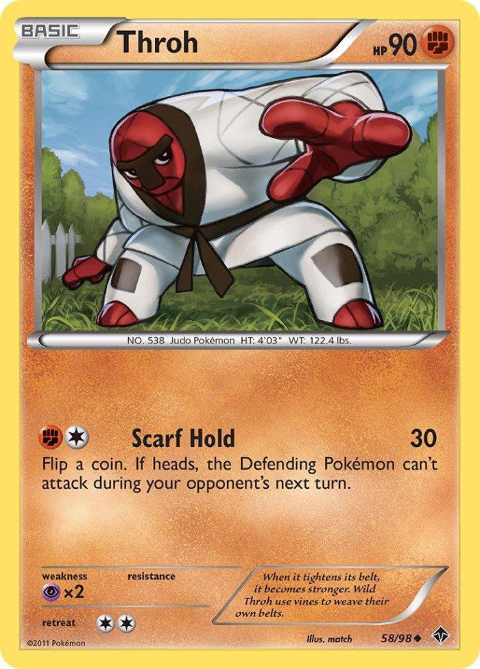 Carte Pokémon: Throh [Judokrak]