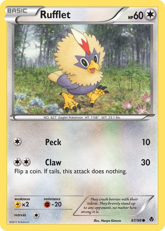 Carte Pokémon: Rufflet [Furaiglon]