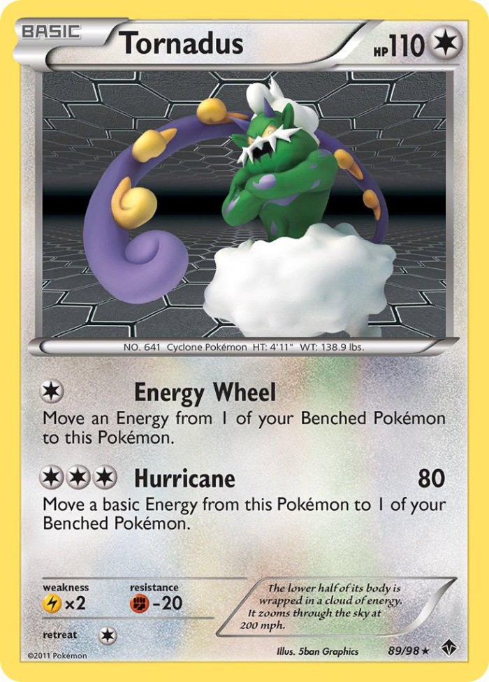 Carte Pokémon: Tornadus [Boréas]