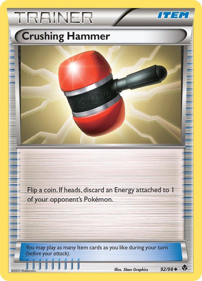 Carte Pokémon: Crushing Hammer [Maillet Écrasant]