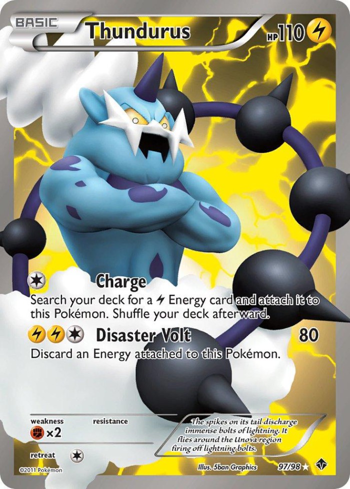 Carte Pokémon: Thundurus [Fulguris]