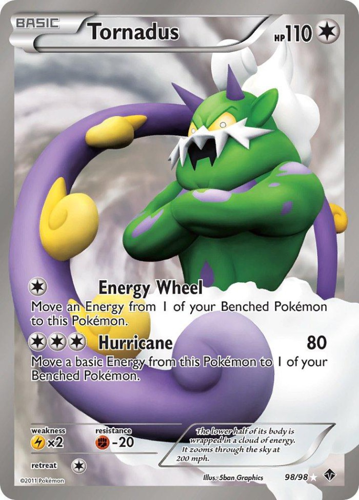 Carte Pokémon: Tornadus [Boréas]