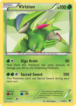 Carte Pokémon: Virizion