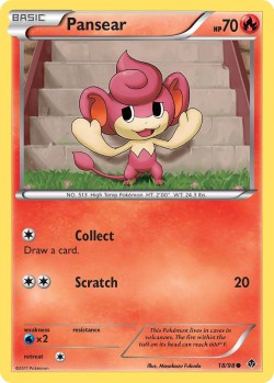 Carte Pokémon: Pansear