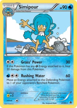 Carte Pokémon: Simipour