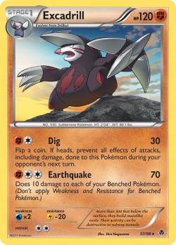 Carte Pokémon: Excadrill