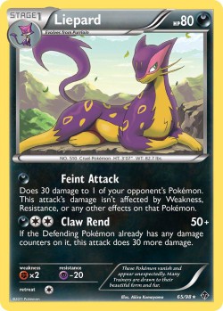 Carte Pokémon: Liepard