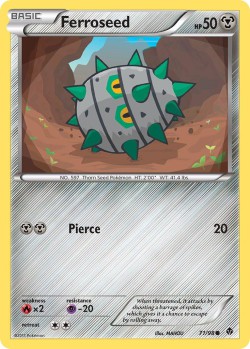 Carte Pokémon: Ferroseed