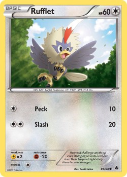 Carte Pokémon: Rufflet