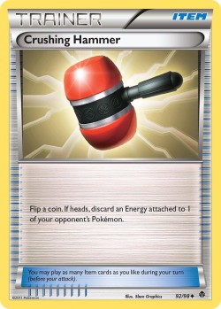 Carte Pokémon: Crushing Hammer