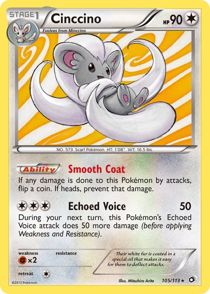 Carte Pokémon: Cinccino [Pashmilla]