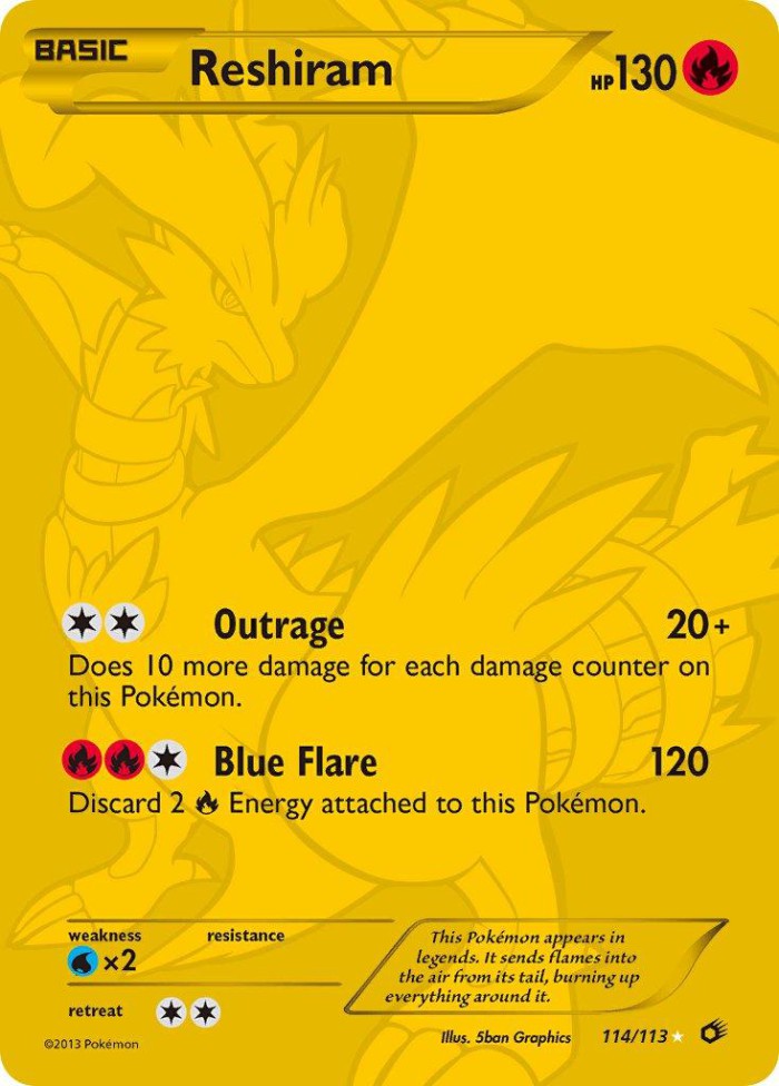 Carte Pokémon: Reshiram [Reshiram]