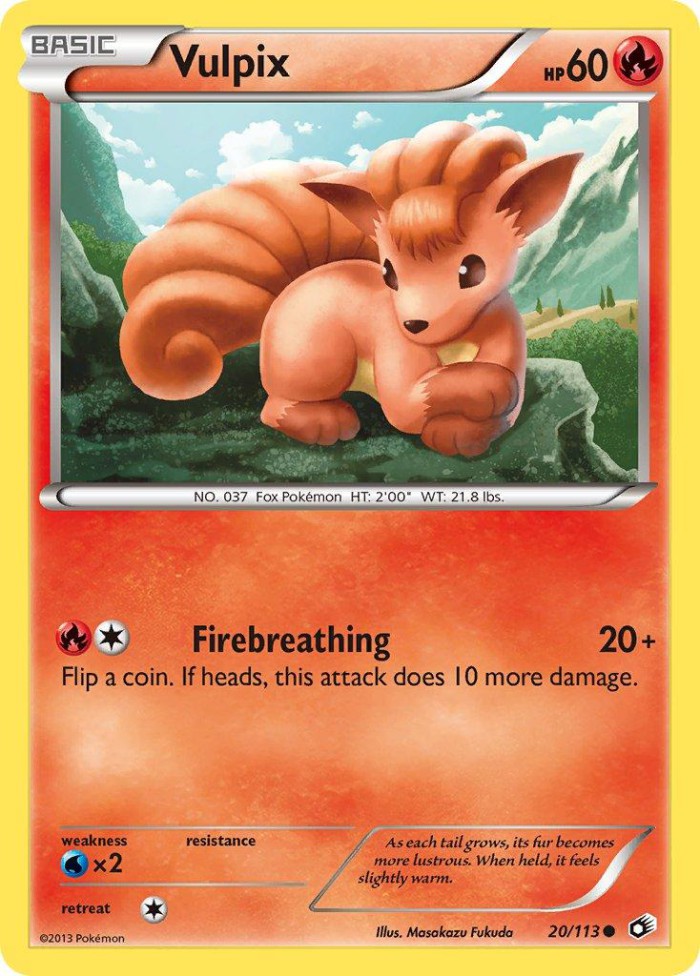 Carte Pokémon: Vulpix [Goupix]