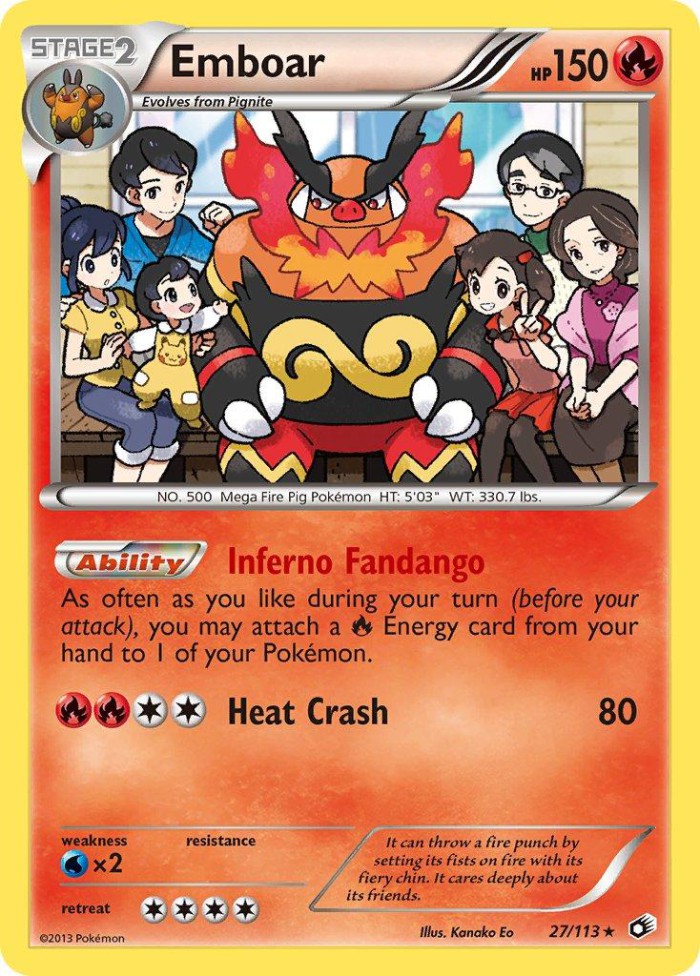 Carte Pokémon: Emboar [Roitiflam]