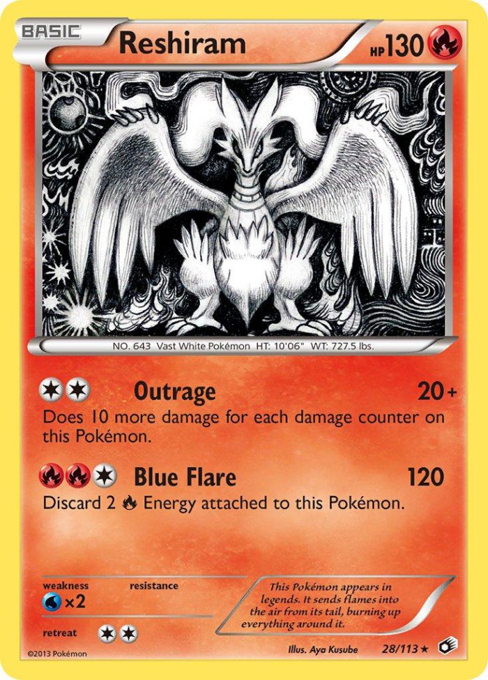 Carte Pokémon: Reshiram [Reshiram]