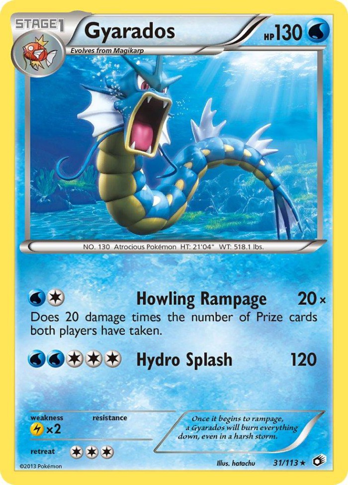 Carte Pokémon: Gyarados [Léviator]