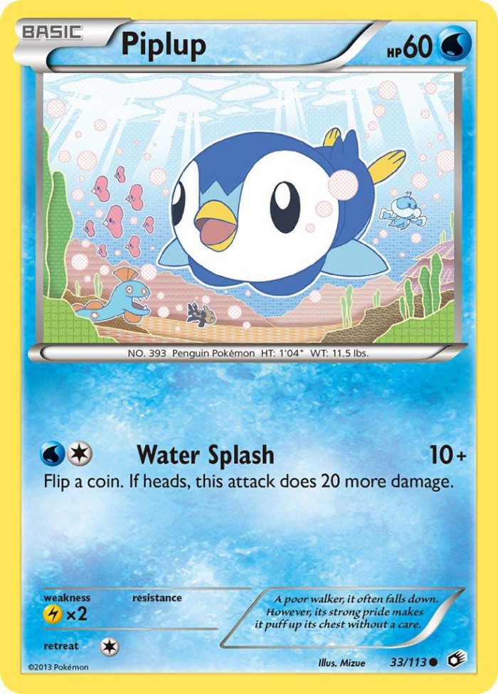 Carte Pokémon: Piplup [Tiplouf]