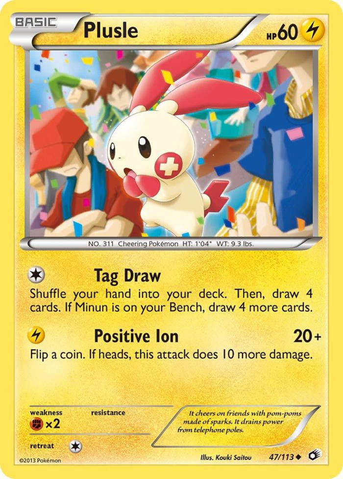 Carte Pokémon: Plusle [Posipi]